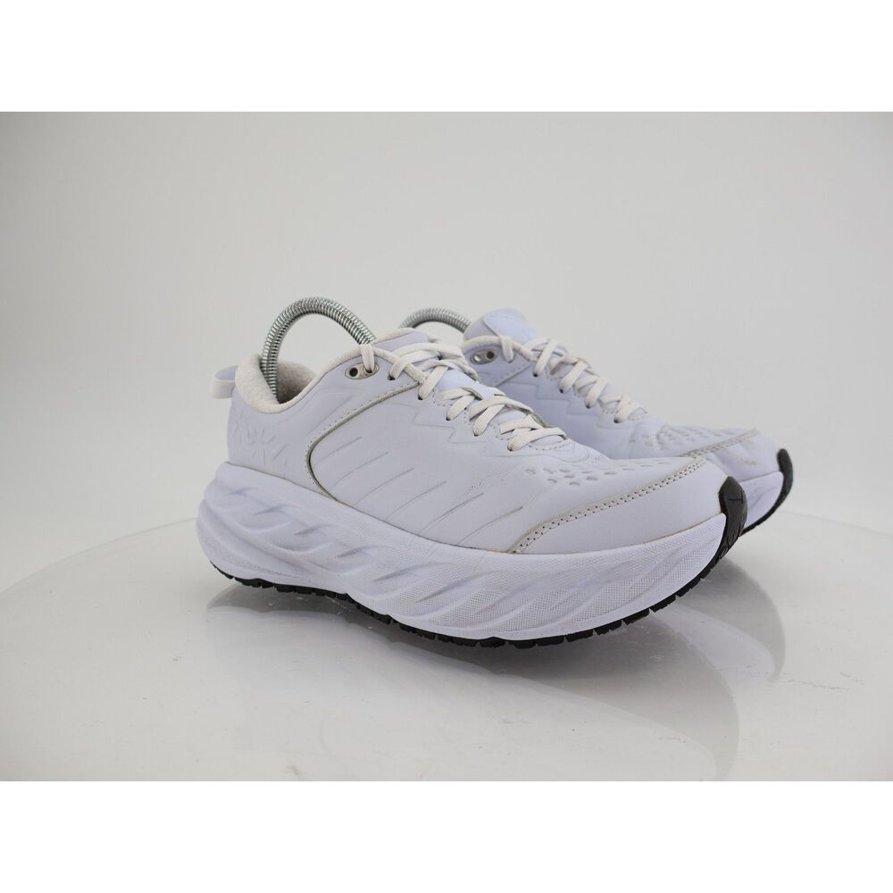 Hoka One One White Athletic Shoes